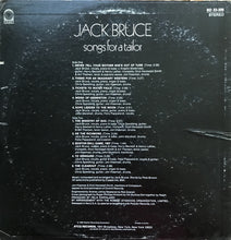 Charger l'image dans la galerie, Jack Bruce : Songs For A Tailor (LP, Album, PR )