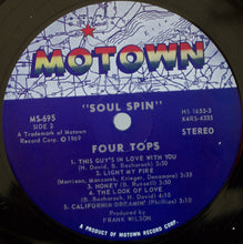 Load image into Gallery viewer, Four Tops : Soul Spin (LP, Album)