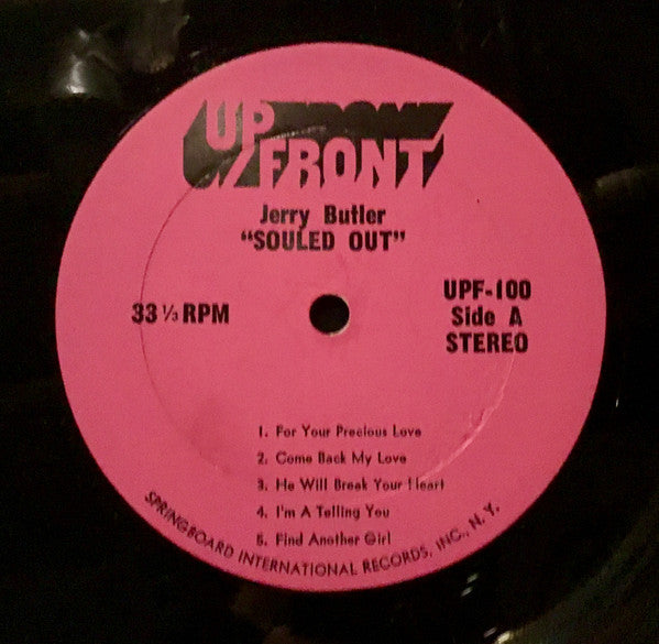 Jerry Butler - Souled Out - LP