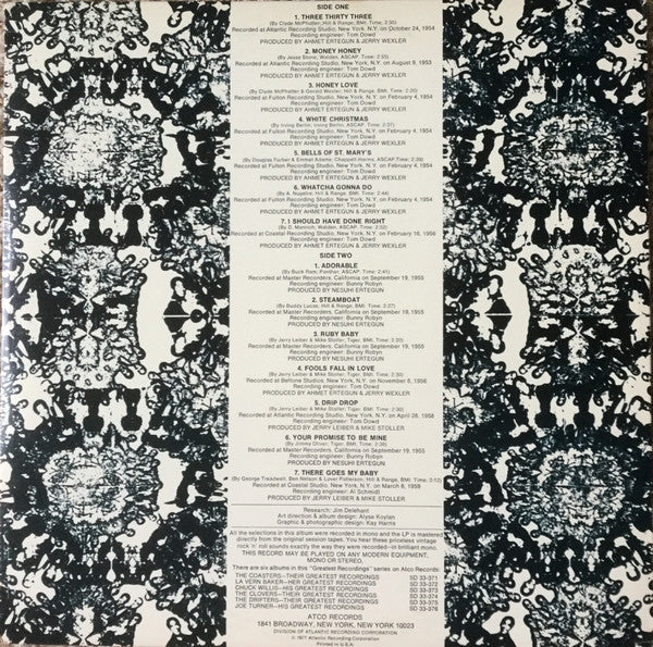 Vinyl Record Pattern Tote Bag B3