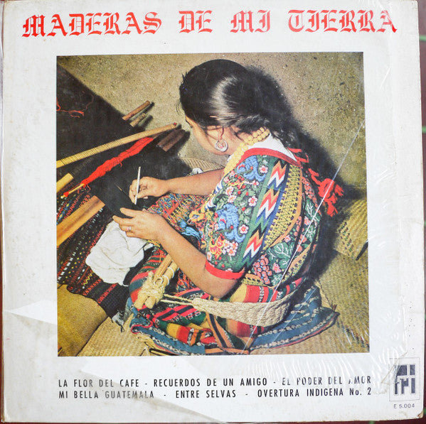 Buy Maderas De Mi Tierra* Marimba "Maderas de Mi Tierra" (LP, Album