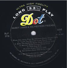 Load image into Gallery viewer, Harry James (2) : Harry James & His Western Friends (LP, Mono)