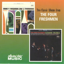 Load image into Gallery viewer, The Four Freshmen : More 4 Freshmen And 5 Trombones / The Four Freshmen In Person Volume 2 (CD, Comp, RE)