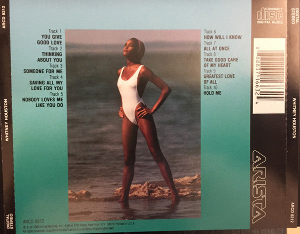 Buy Whitney Houston : Whitney Houston (CD, Album, RE) Online for a great  price – Record Town TX