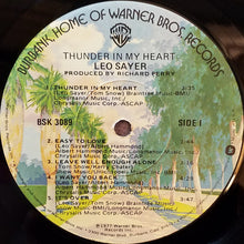 Load image into Gallery viewer, Leo Sayer : Thunder In My Heart (LP, Album, Los)