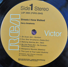 Load image into Gallery viewer, Harry Belafonte : Streets I Have Walked (LP, Album, RE, Hol)
