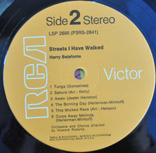 Load image into Gallery viewer, Harry Belafonte : Streets I Have Walked (LP, Album, RE, Hol)