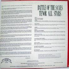 Load image into Gallery viewer, Various : Battle Of The Saxes Tenor All Stars 1945 (LP, Comp, Mono, RE)