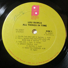Load image into Gallery viewer, Lou Rawls : All Things In Time (LP, Album, San)