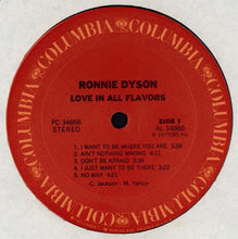 Load image into Gallery viewer, Ronnie Dyson : Love In All Flavors (LP, Album)