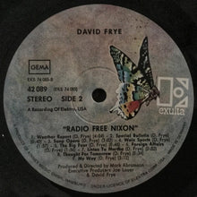 Charger l'image dans la galerie, David Frye : Radio Free Nixon (LP)