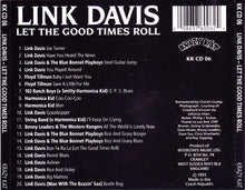 Load image into Gallery viewer, Link Davis : Let The Good Times Roll (CD, Comp)