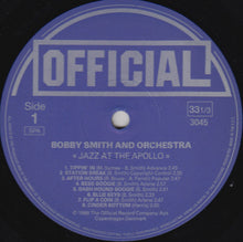 Laden Sie das Bild in den Galerie-Viewer, Bobby Smith And Orchestra : Jazz At The Apollo (LP, Comp)
