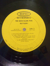 Charger l'image dans la galerie, The Dave Clark Five : The Dave Clark Five Return! (LP, Album)