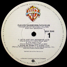 Load image into Gallery viewer, David Sanborn : Voyeur (LP, Album)