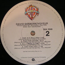 Load image into Gallery viewer, David Sanborn : Voyeur (LP, Album)