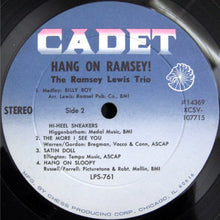 Load image into Gallery viewer, The Ramsey Lewis Trio : Hang On Ramsey! (LP, Album)