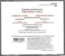 Load image into Gallery viewer, Barbara Cook And Theodore Bikel : The King And I (CD, RE, RM)