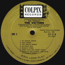 Load image into Gallery viewer, Sol Kaplan : The Victors - Original Soundtrack Recording (LP, Album, Mono)