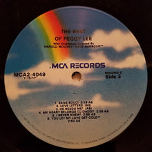 Load image into Gallery viewer, Peggy Lee : The Best Of Peggy Lee (2xLP, Comp, RE, RM, RP)