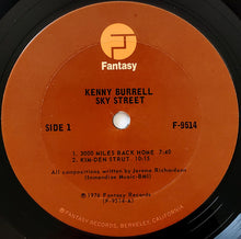 Charger l'image dans la galerie, Kenny Burrell : Sky Street (LP, Album, Ter)