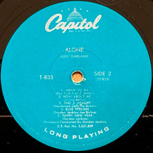 Laden Sie das Bild in den Galerie-Viewer, Judy Garland : Alone (LP, Album, Mono, Scr)