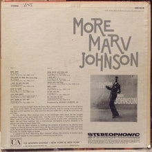 Laden Sie das Bild in den Galerie-Viewer, Marv Johnson : More Marv Johnson (LP, Album)