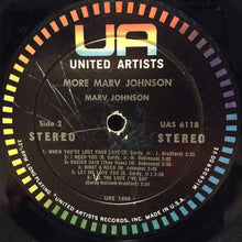 Laden Sie das Bild in den Galerie-Viewer, Marv Johnson : More Marv Johnson (LP, Album)