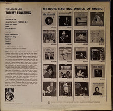 Load image into Gallery viewer, Tommy Edwards : The Lamp Is Low (LP)