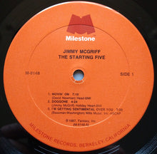Laden Sie das Bild in den Galerie-Viewer, Jimmy McGriff : The Starting Five (LP, Album)