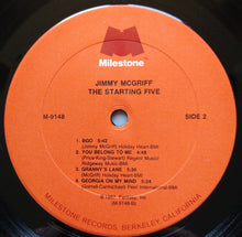 Laden Sie das Bild in den Galerie-Viewer, Jimmy McGriff : The Starting Five (LP, Album)
