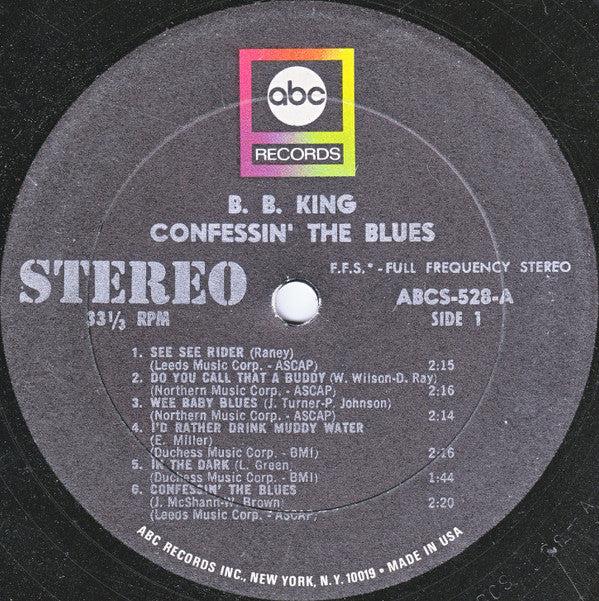 Buy B.B. King : Confessin' The Blues (LP, Album) Online For A Great ...