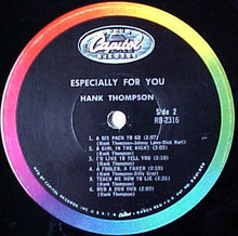 Laden Sie das Bild in den Galerie-Viewer, Hank Thompson : Especially For You (LP, Comp, Mono)