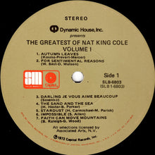 Load image into Gallery viewer, Nat King Cole : The Greatest Of Nat King Cole (2xLP, Album, Comp)