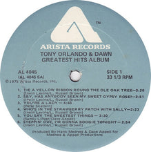 Charger l'image dans la galerie, Tony Orlando & Dawn : Greatest Hits (LP, Comp)