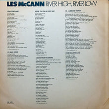Charger l'image dans la galerie, Les McCann : River High, River Low (LP, Album, Promo)