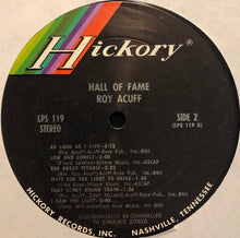 Charger l'image dans la galerie, Roy Acuff : Country Music Hall Of Fame (LP, Comp, Ter)