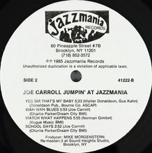 Load image into Gallery viewer, Joe Carroll : Jumpin' At Jazzmania (LP, RM)