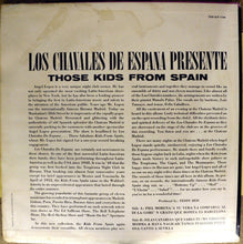 Load image into Gallery viewer, Los Chavales De España : Los Chavales de España Presente Those Kids From Spain (LP, Album)