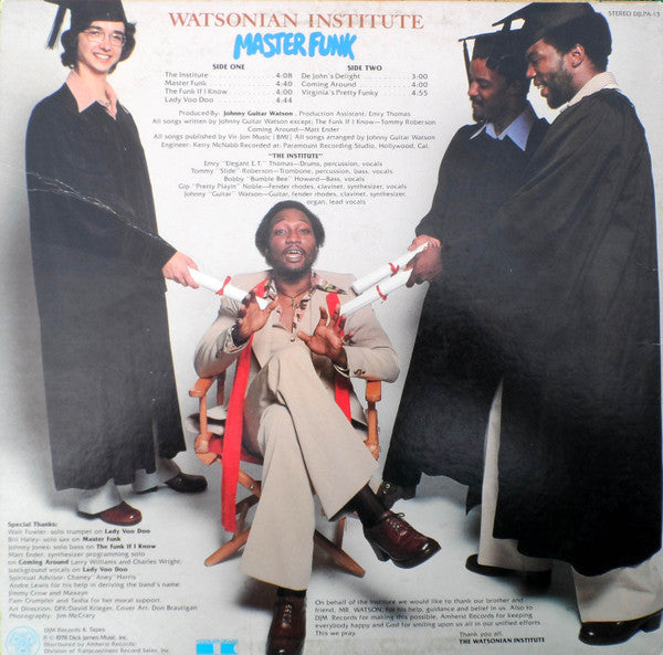 Buy Watsonian Institute : Master Funk (LP, Album) Online for a