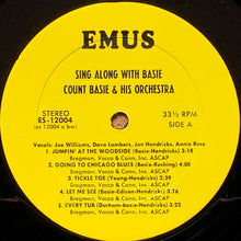 Load image into Gallery viewer, Joe Williams, Dave Lambert (3), Jon Hendricks, Annie Ross Plus The Basie Band* : Sing Along With Basie (LP, Album, RE, Bes)