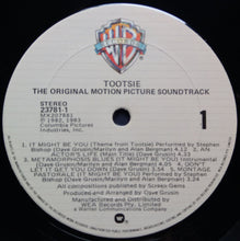 Load image into Gallery viewer, Dave Grusin : Tootsie - Original Motion Picture Soundtrack (LP, Album)