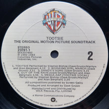 Load image into Gallery viewer, Dave Grusin : Tootsie - Original Motion Picture Soundtrack (LP, Album)
