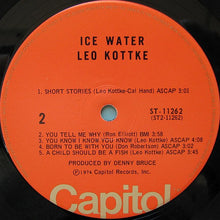 Charger l'image dans la galerie, Leo Kottke : Ice Water (LP, Album)