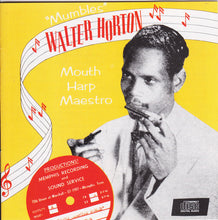 Laden Sie das Bild in den Galerie-Viewer, Walter Horton : Mouth Harp Maestro (CD, Comp)
