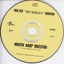 Laden Sie das Bild in den Galerie-Viewer, Walter Horton : Mouth Harp Maestro (CD, Comp)