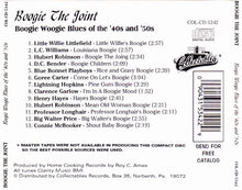 Load image into Gallery viewer, Various : Boogie The Joint (Boogie Woogie Blues Of The '40s And '50s) (CD, Comp)