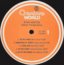 Charger l'image dans la galerie, Stan Kenton : Back To Balboa (LP, Album)