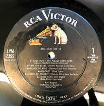 Load image into Gallery viewer, Ann-Margret* : And Here She Is (LP, Album, Mono, RCA)