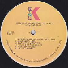 Load image into Gallery viewer, Memphis Slim : Messin' Around With The Blues (LP, Album, RE)
